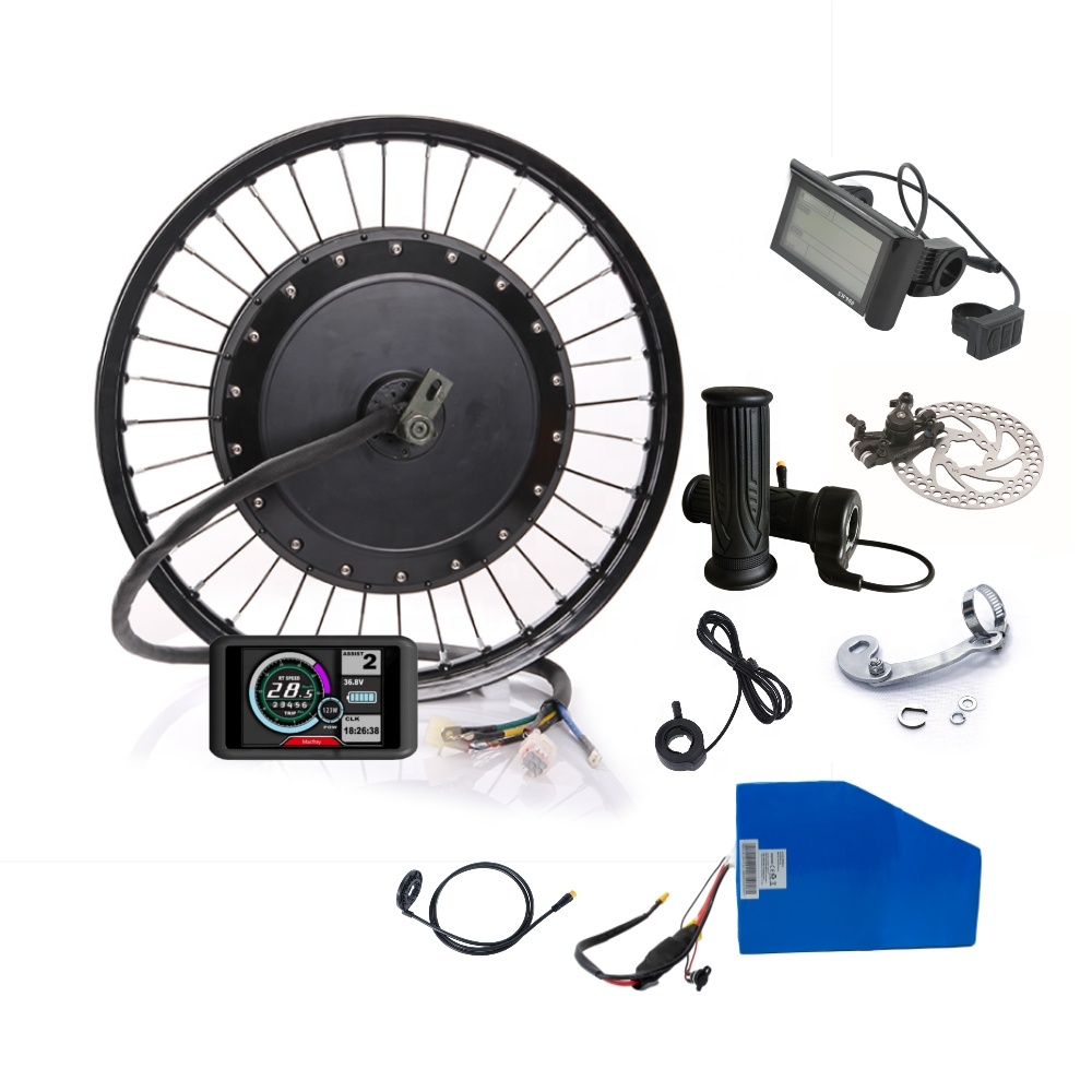 Big Torque Electric Bicycle Bi - 72V 5000W Hub Motor Kit review and price