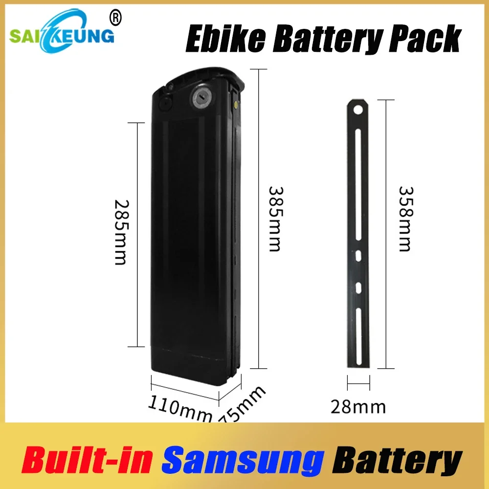 Electric Bike SilverFish 48v 2 - Ebike Battery 48V 20Ah Hailong review and price