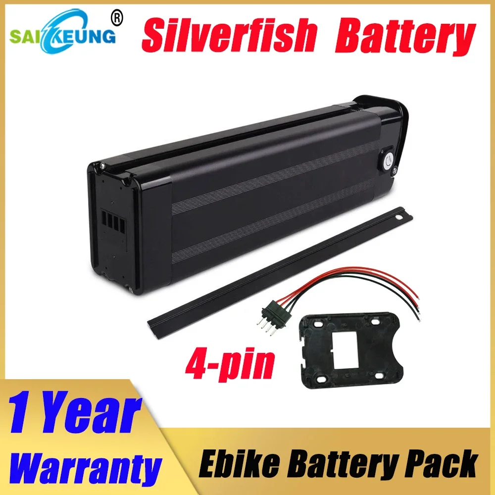 Electric Bike SilverFish 48v 2 - Ebike Battery 48V 20Ah Hailong review and price