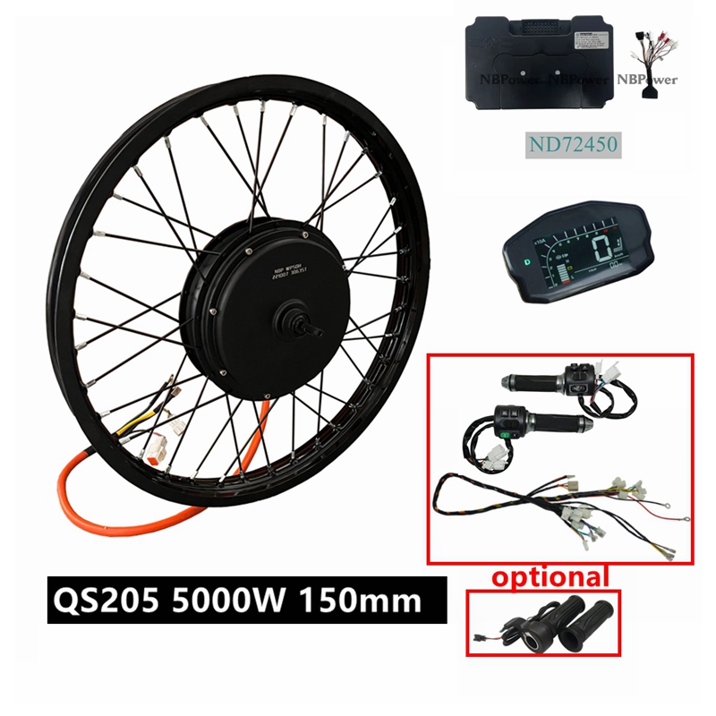 NBpower/QS205 V3 72v 5000W Ebi - 72V 5000W Hub Motor Kit review and price