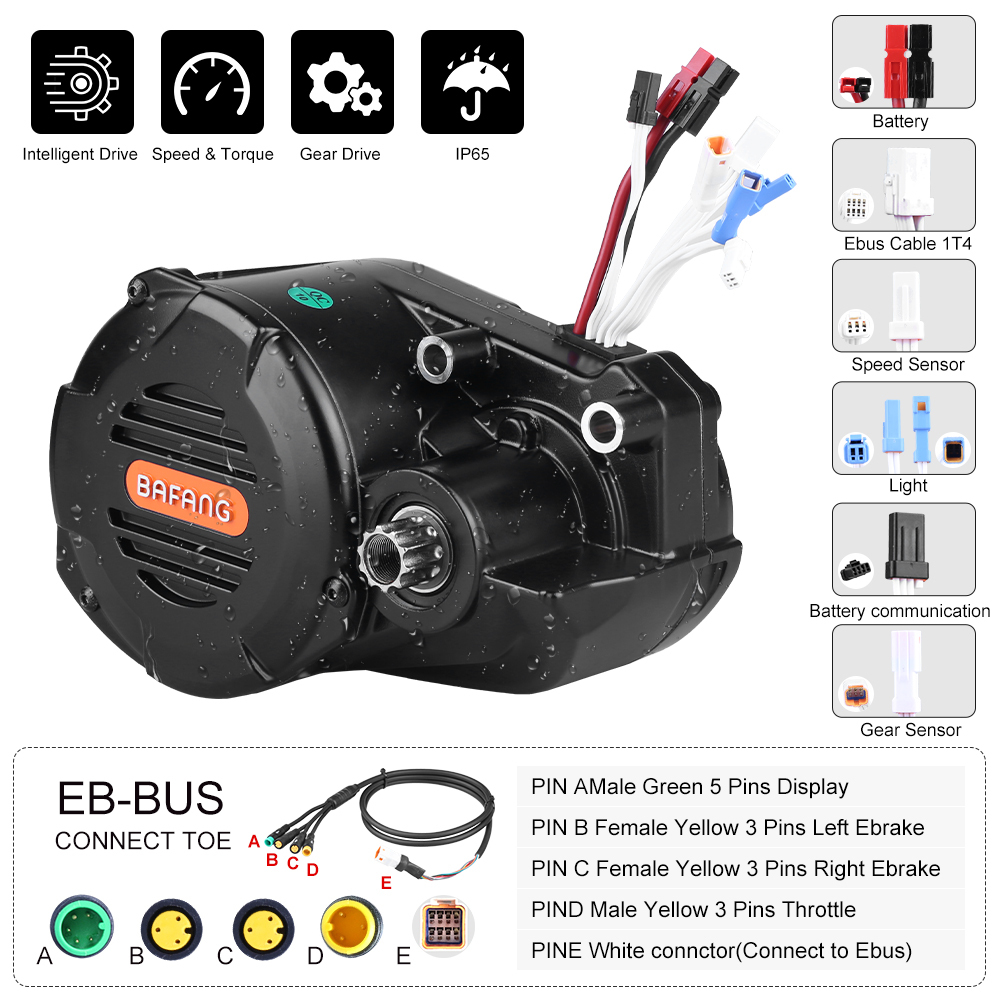 risunmotor M620 G510 48V 52V 1 - Mid Drive Motor Kit 52V 1000W review and price
