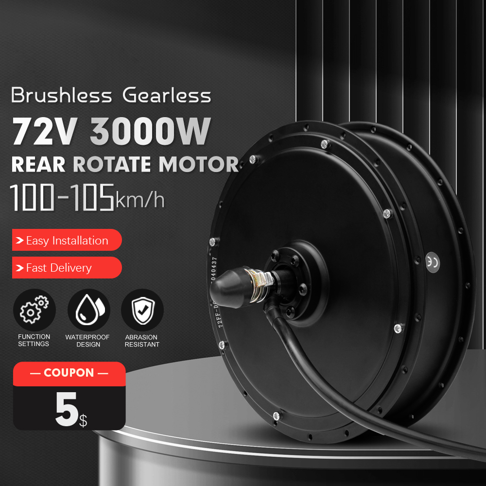 Electric Bike Motor 72V 3000W  - Ebike Conversion Kit 72V 3000W review and price