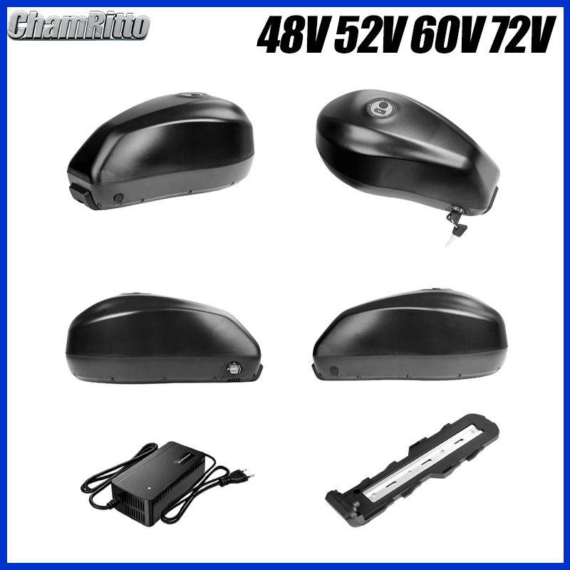 48V 72V 52V 60V ebike Fuel Tan - Electric Bicycle Battery 72V 30Ah review and price