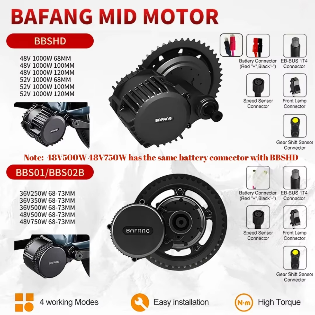 BAFANG 1000W BBSHD Mid Drive M - Mid Drive Motor Kit 52V 1000W review and price